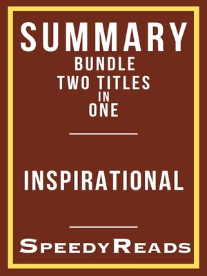 cover image of Summary Bundle Two Titles in One--Inspirational
